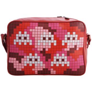 Space Invaders Art 003 - Retro taška (červená)