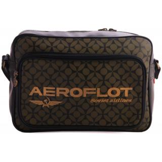 Aeroflot Gold - Retro taška přes rameno (černá)