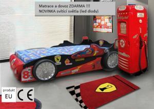 dětská auto postel VIPER