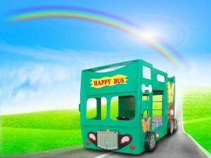 patrová postel Happy Bus