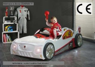 auto postel monza bílá