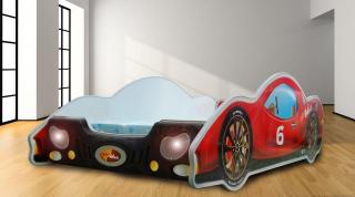 auto postel MiniMax červený