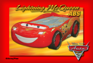 auto postel blesk mcQueen ABS