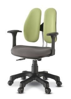 Kanc.židle černý sedák - -D4017 GRN