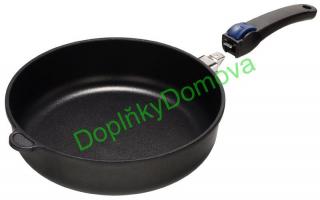 Titanová pánev AMT odnímatelná ručka 28 cm v 7 + víko i INDUKCE 
