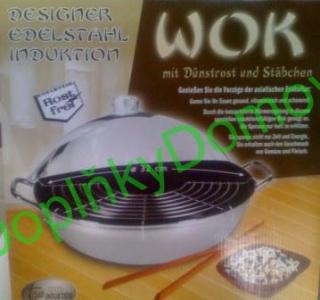 Wok veri tinan 32 cm inox warimex indukce 