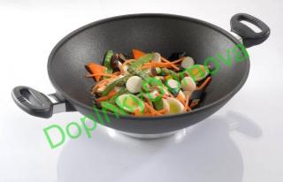 GERTI GUNDEL plasma titanový wok  32 cm s poklicí 