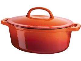 Litinový hrnec -pekáč sabroso 28x20 3,5l INDUKCE 
