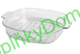 Skleněný pařák 26x26 pyrex 