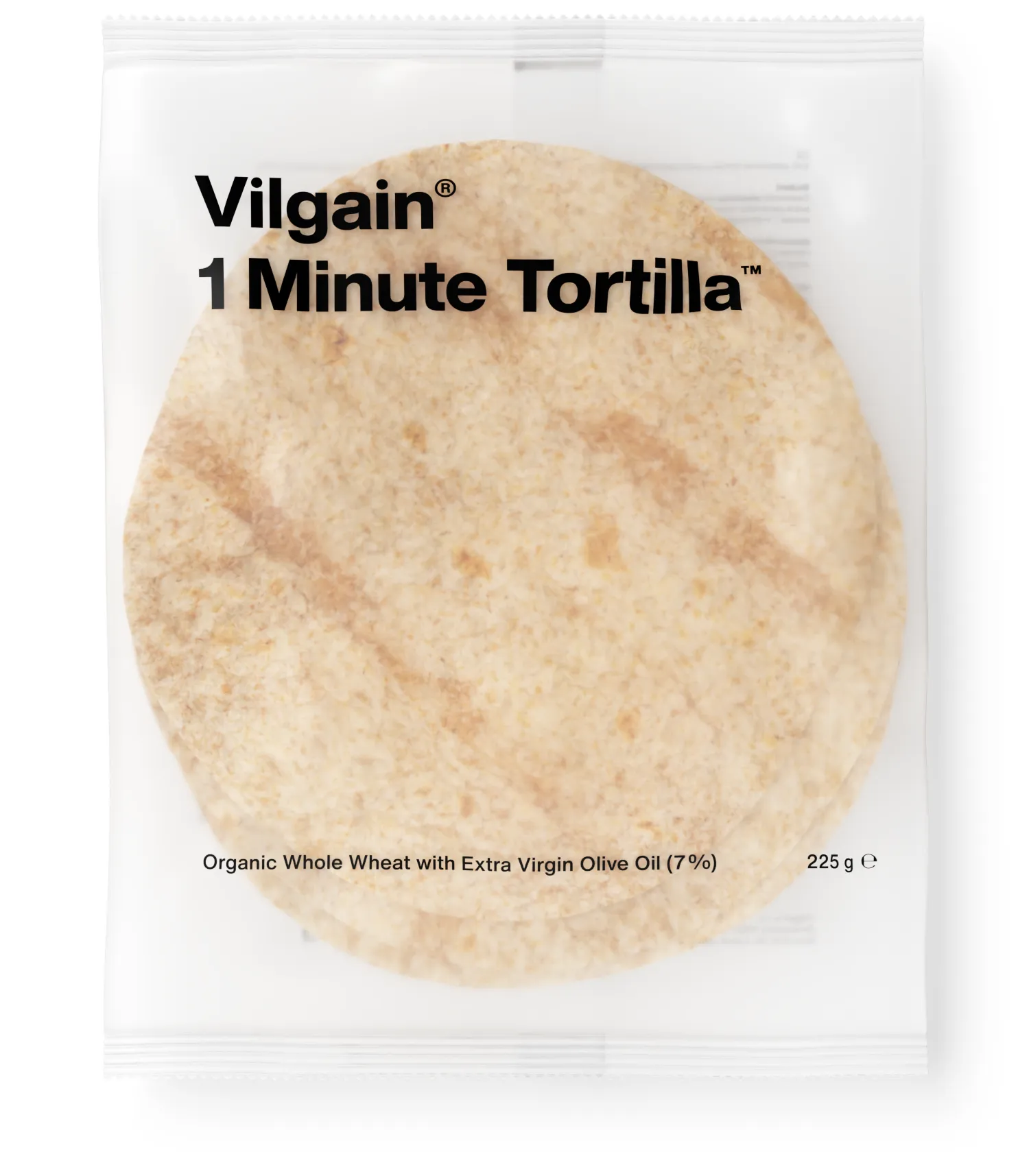Vilgain Minutová tortilla BIO – celozrnná italská tortilla -3ks