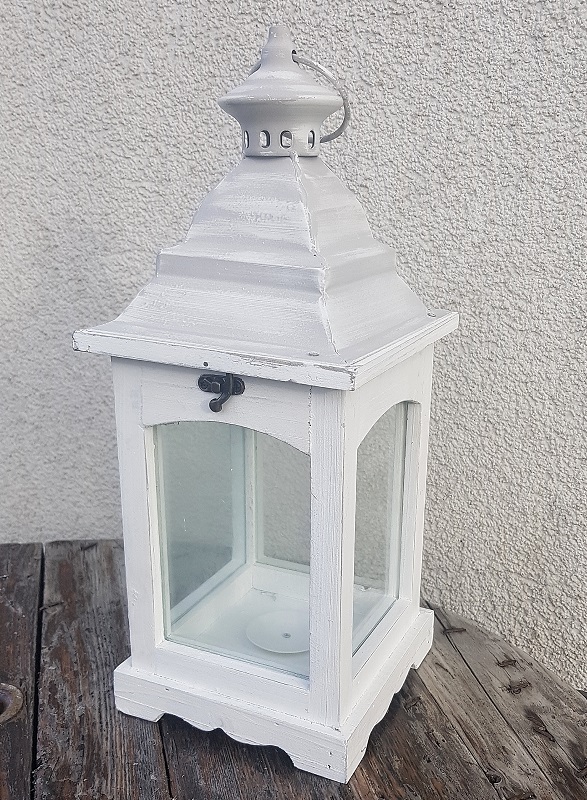 Dřevěná lucerna JOVANA, 40 cm - D3125/M