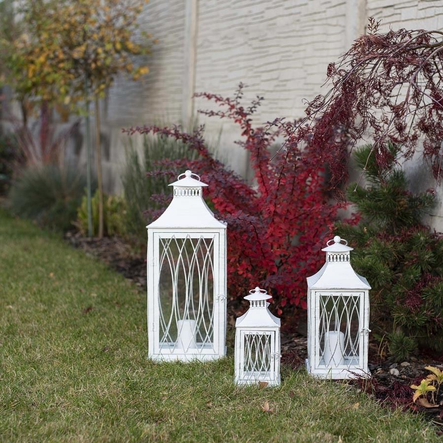 Lucerna kovová ELIZABETH, velká 61 cm