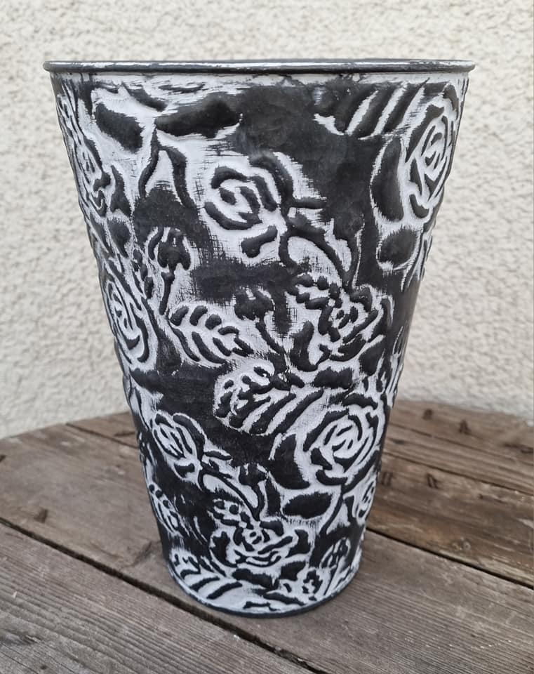 Obal/květináč kovový K2986