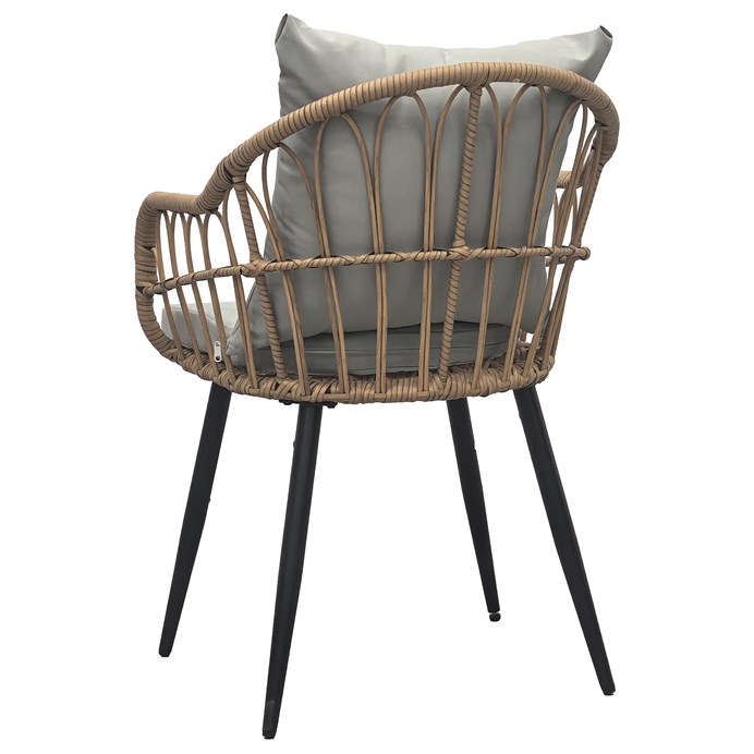 Zahradní židle, polyratan, přírodní