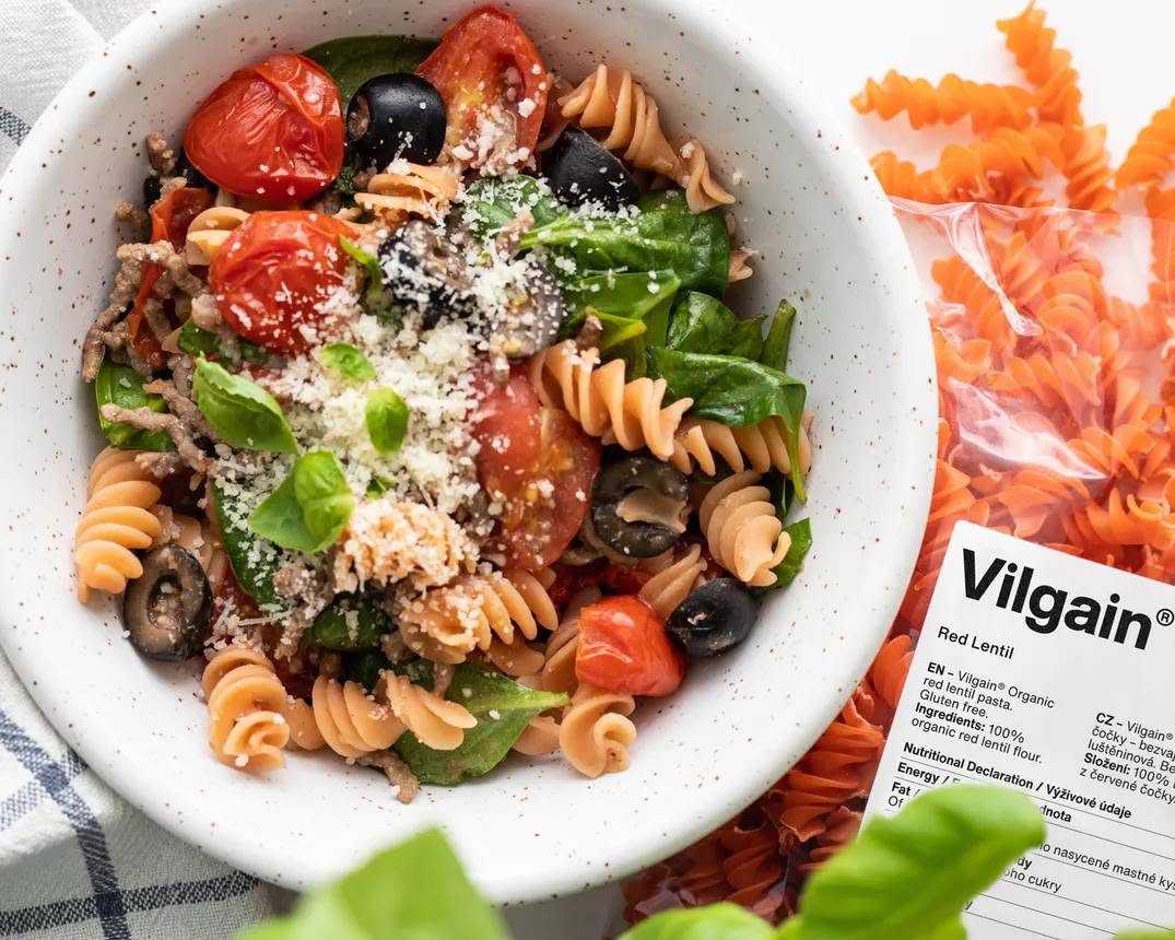Vilgain Fusilli čočkové těstoviny BIO – vrtulky z kontrolovaného ekologického zemědělství