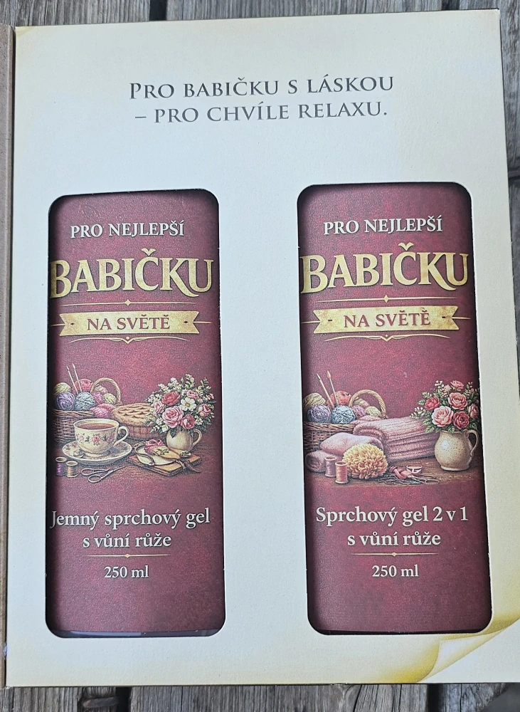 Dárková kosmetická sada - Babička