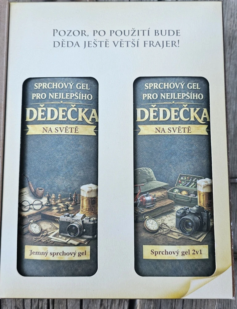 Dárková kosmetická sada - Dědeček