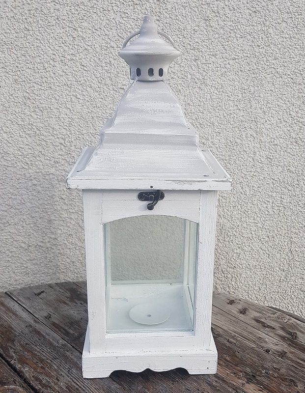 Dřevěná lucerna JOVANA, 40 cm - D3125/M