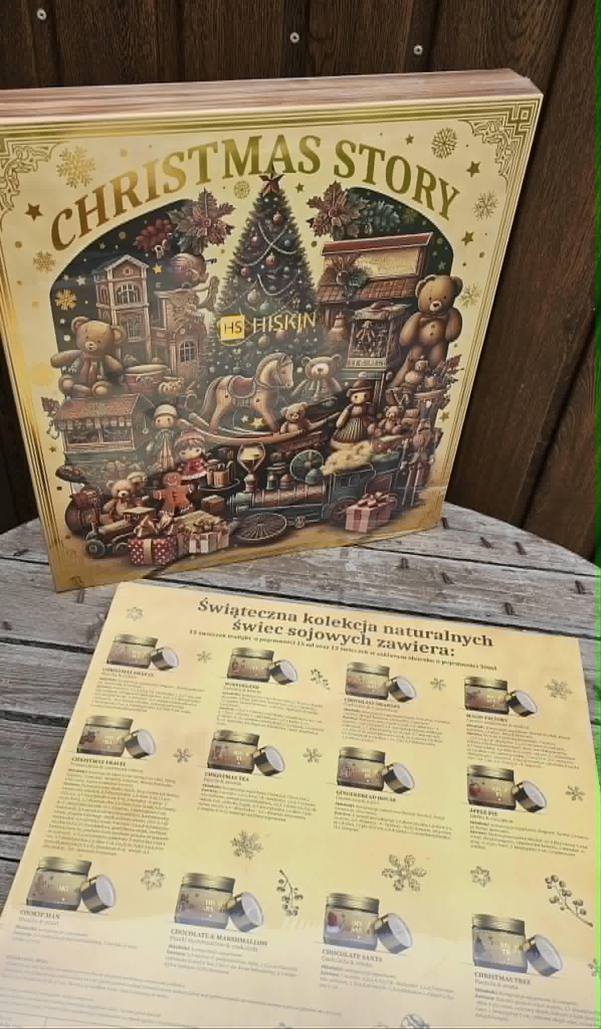 Adventní kalendář - svíčky