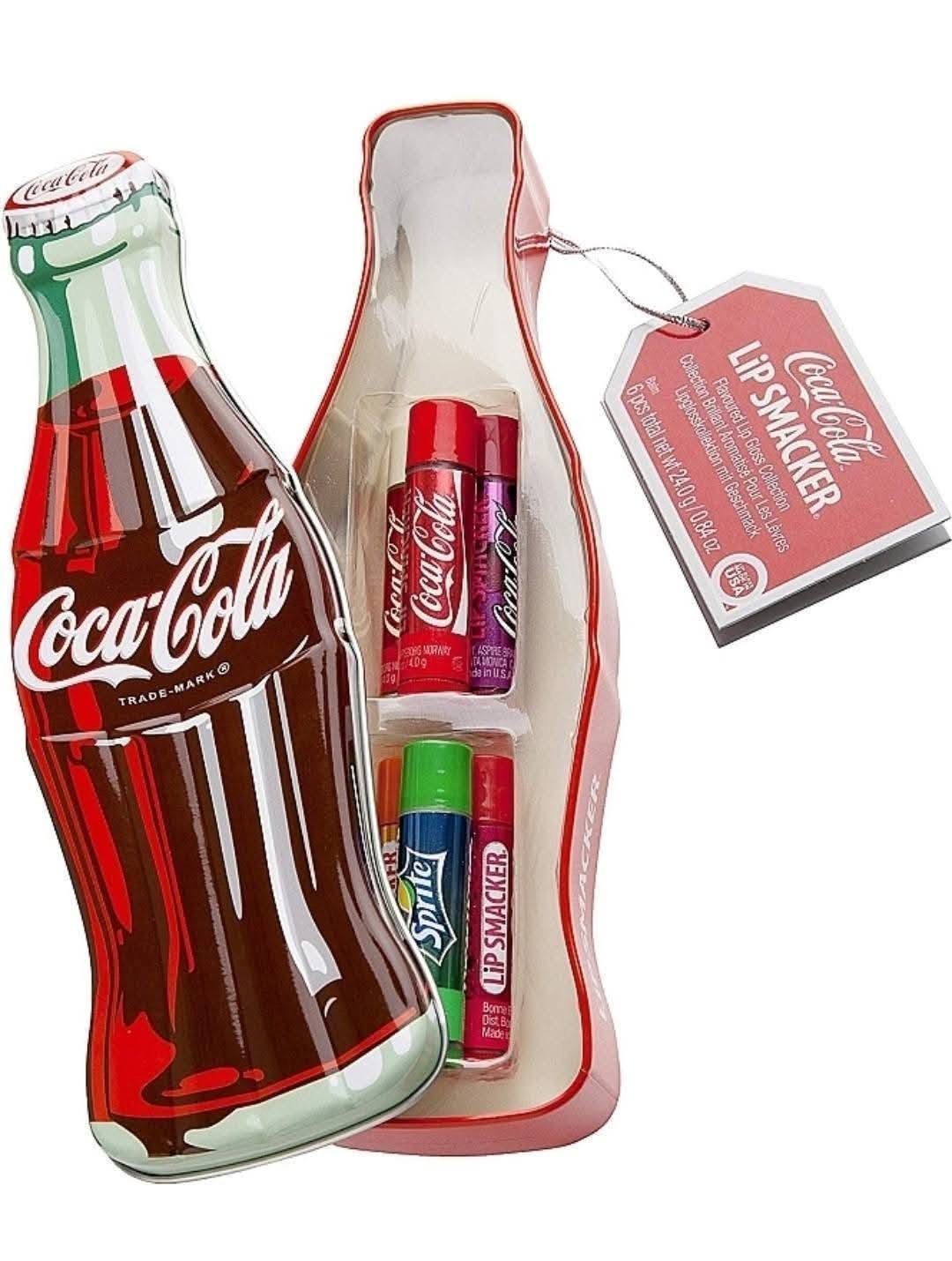 Dárková sada - 6 ks lesků na rty Coca-Cola