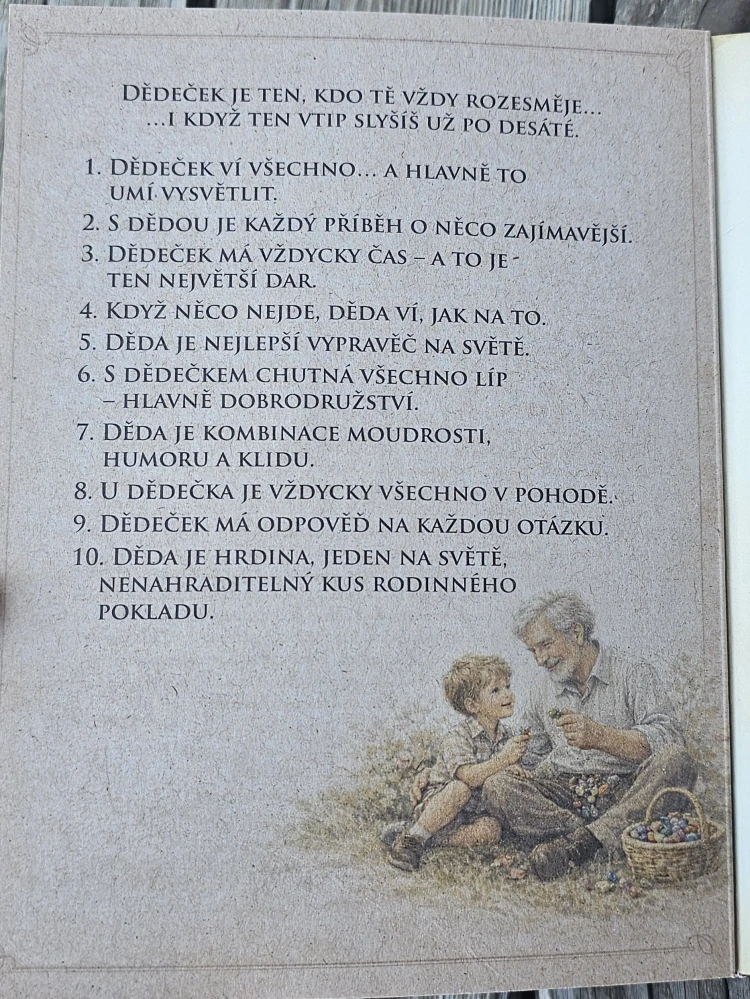 Dárková kosmetická sada - Dědeček