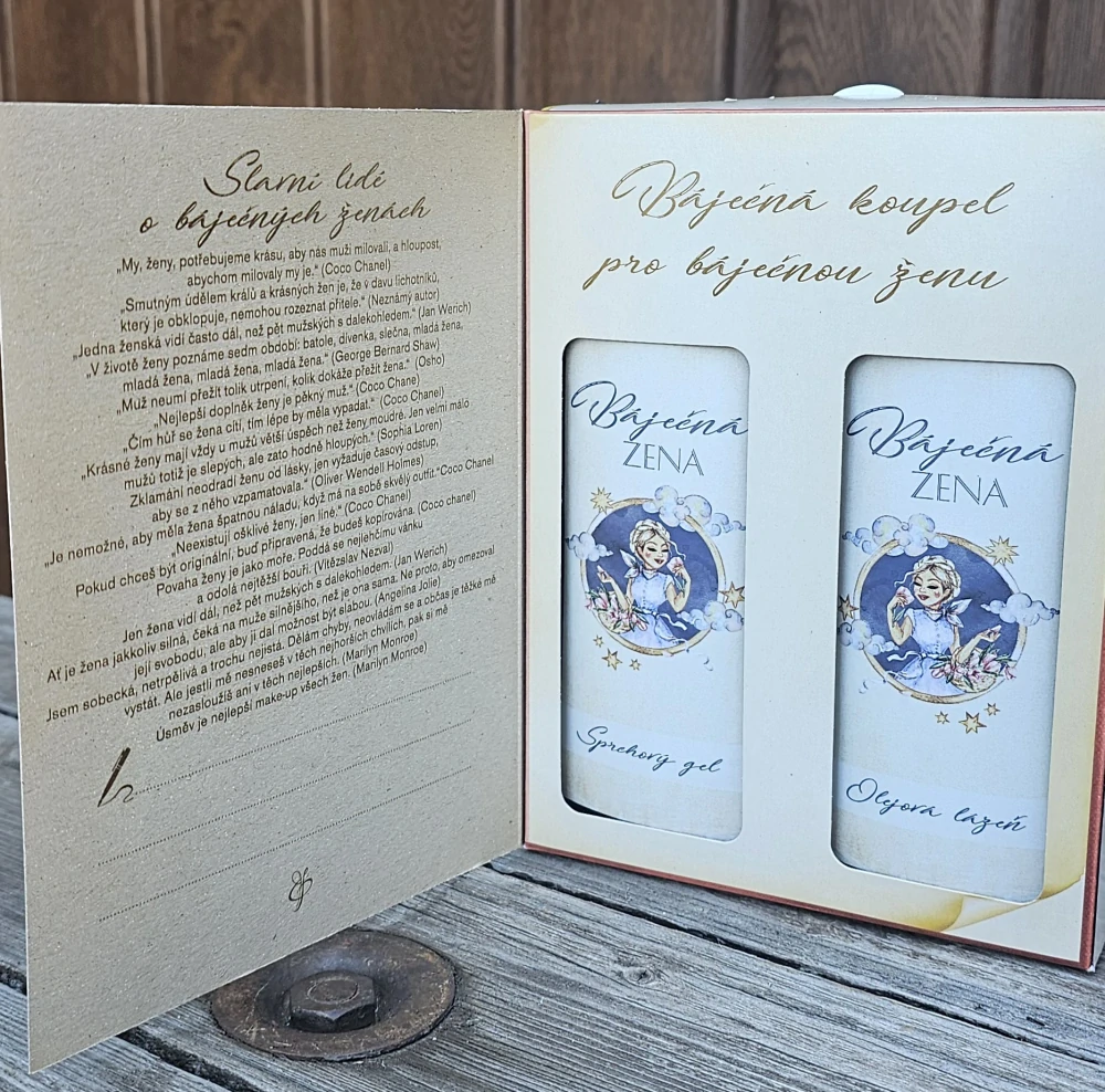 Dárková kosmetická sada - Báječná žena
