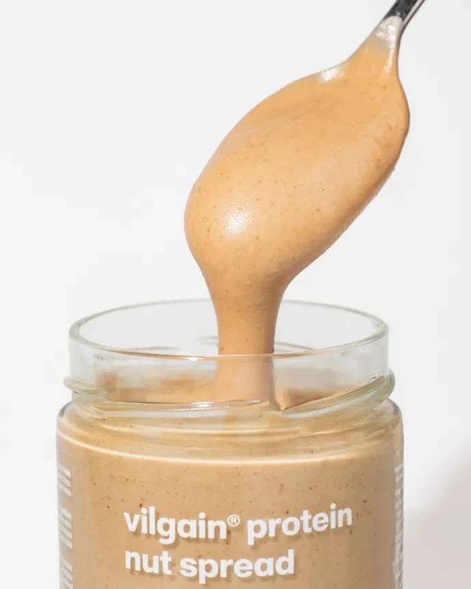 Vilgain Vilgain Protein Nut Spread – 350 g – 100% přírodní ořechové máslo s grass‑fed proteinem