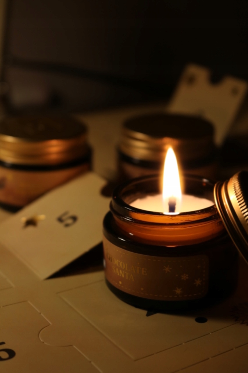 Adventní kalendář - svíčky