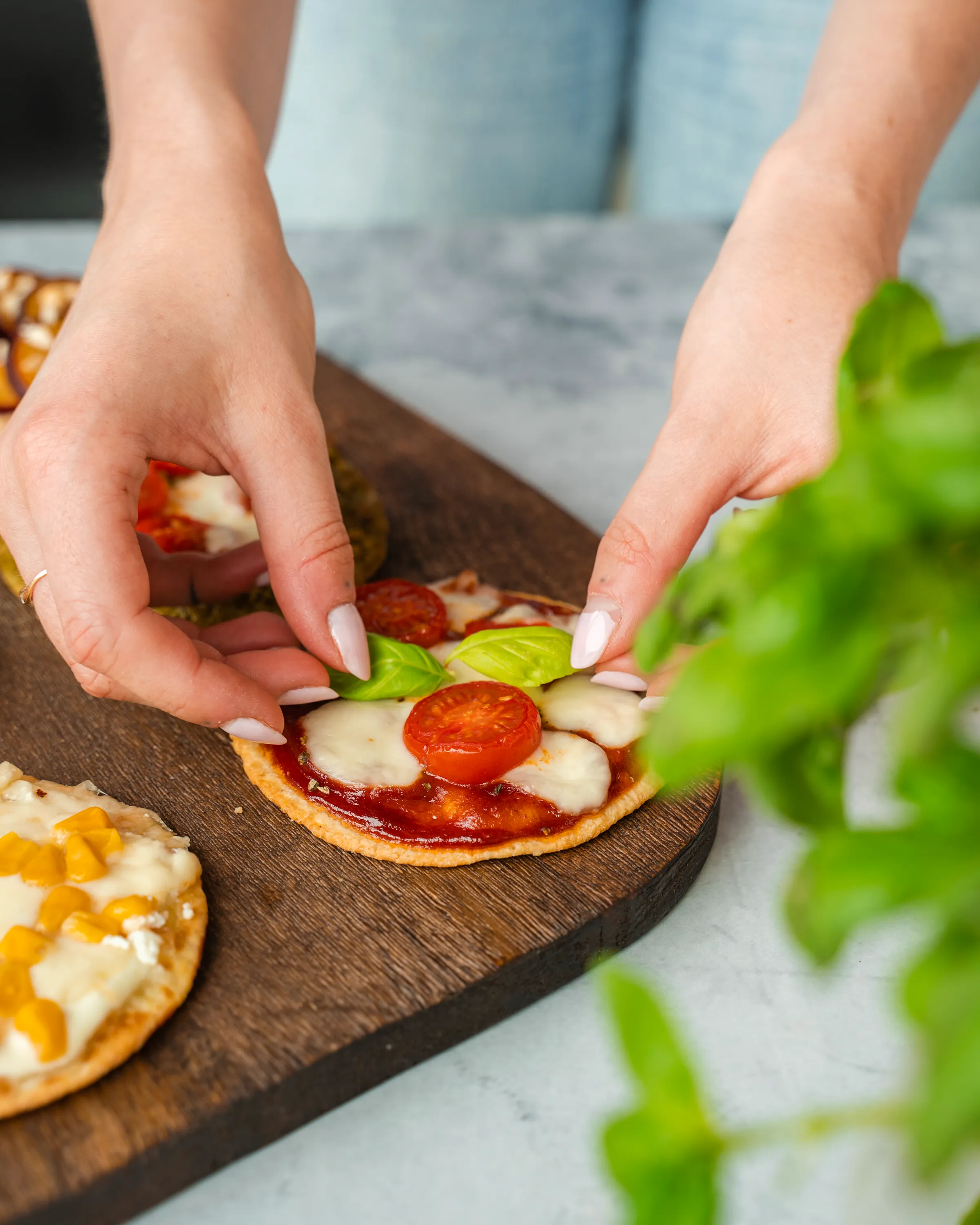 Vilgain Mini těsto na pizzu 8 ks⁠–⁠ pro přípravu domácích mini pizz či tacos, pouze 4 přírodní suroviny