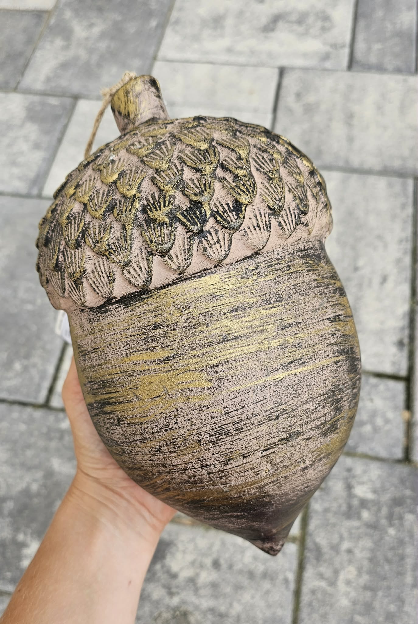 Dřevěný žalud - velký