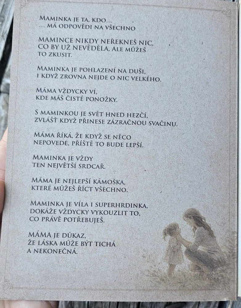 Dárková kosmetická sada - Maminka
