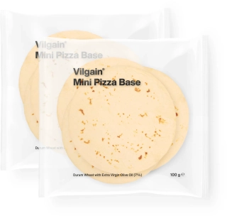 Vilgain Mini těsto na pizzu 8 ks⁠–⁠ pro přípravu domácích mini pizz či tacos, pouze 4 přírodní suroviny