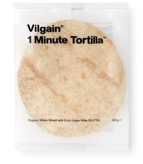 Vilgain Minutová tortilla BIO ⁠–⁠ celozrnná italská tortilla -3ks