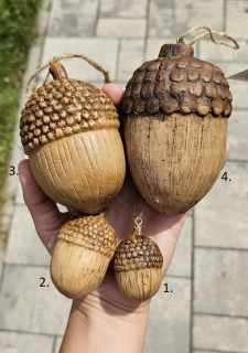 Žalud hnědý - č. 4 velký
